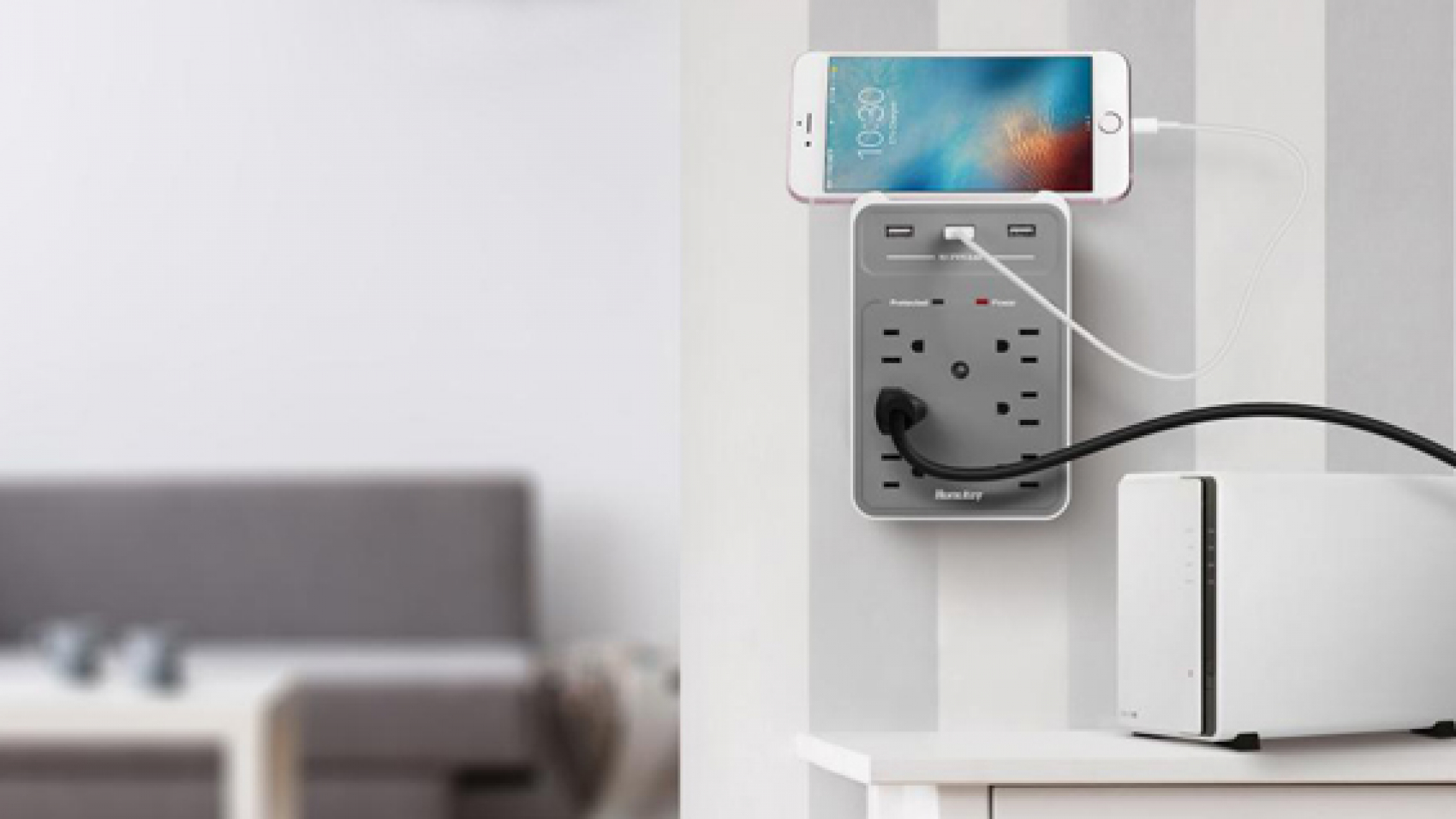 wall mount power strip_cover