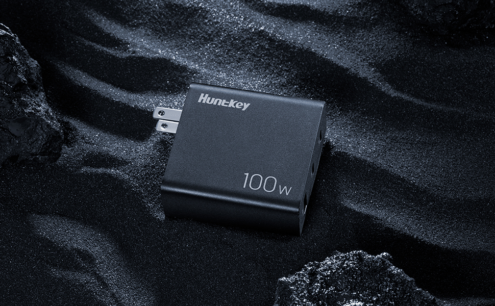 Huntkey 100W Cargador USB C GAN Tipo C Cargador PD Admite PPS Compatible  con Samsung Galaxy