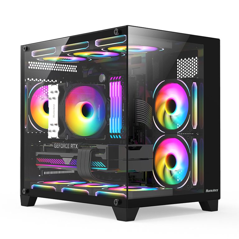 S920 Storm Full View PC Case - Huntkey