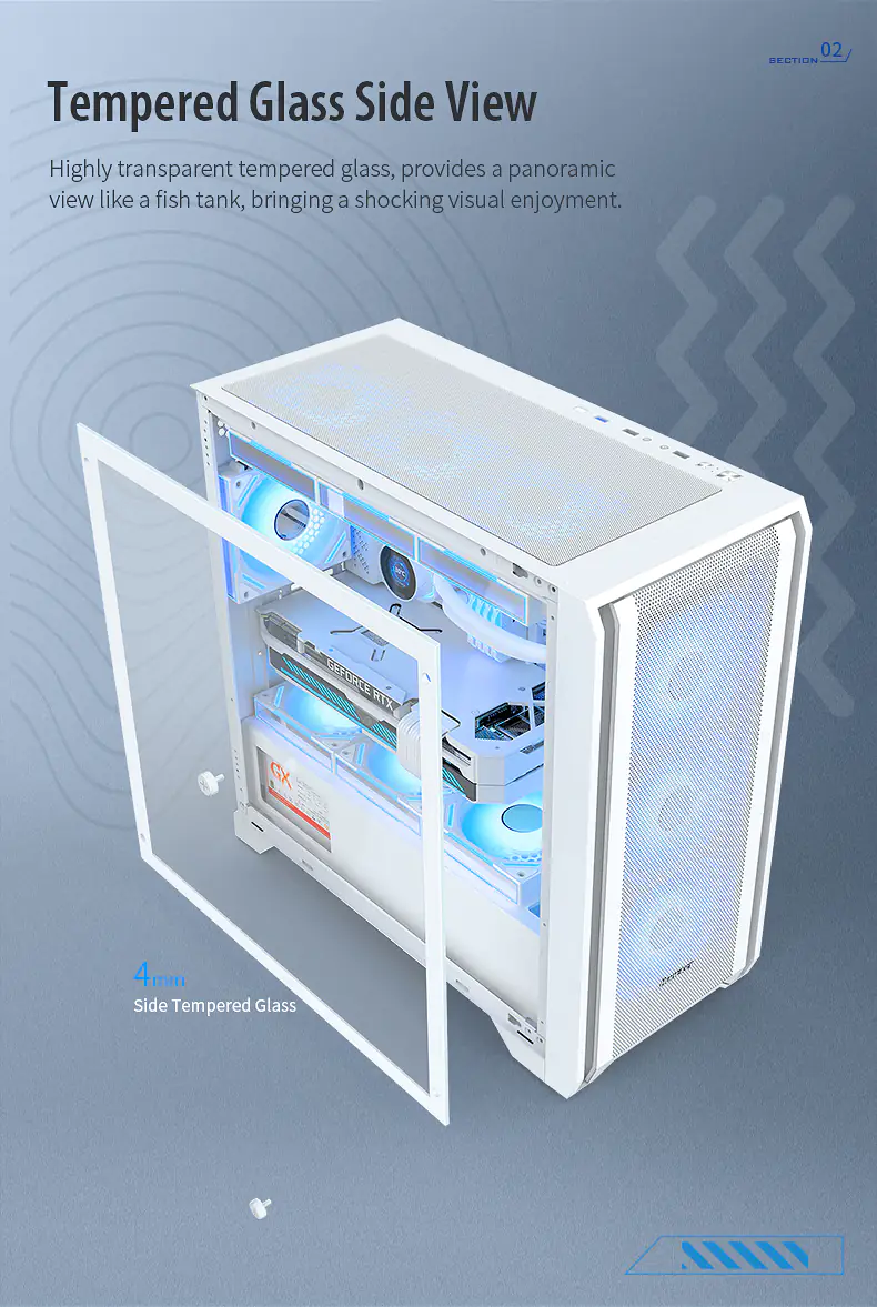 GX750S Predator PC Case - Huntkey