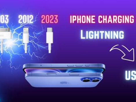 Apple is changing from Lightning to Type-C charging