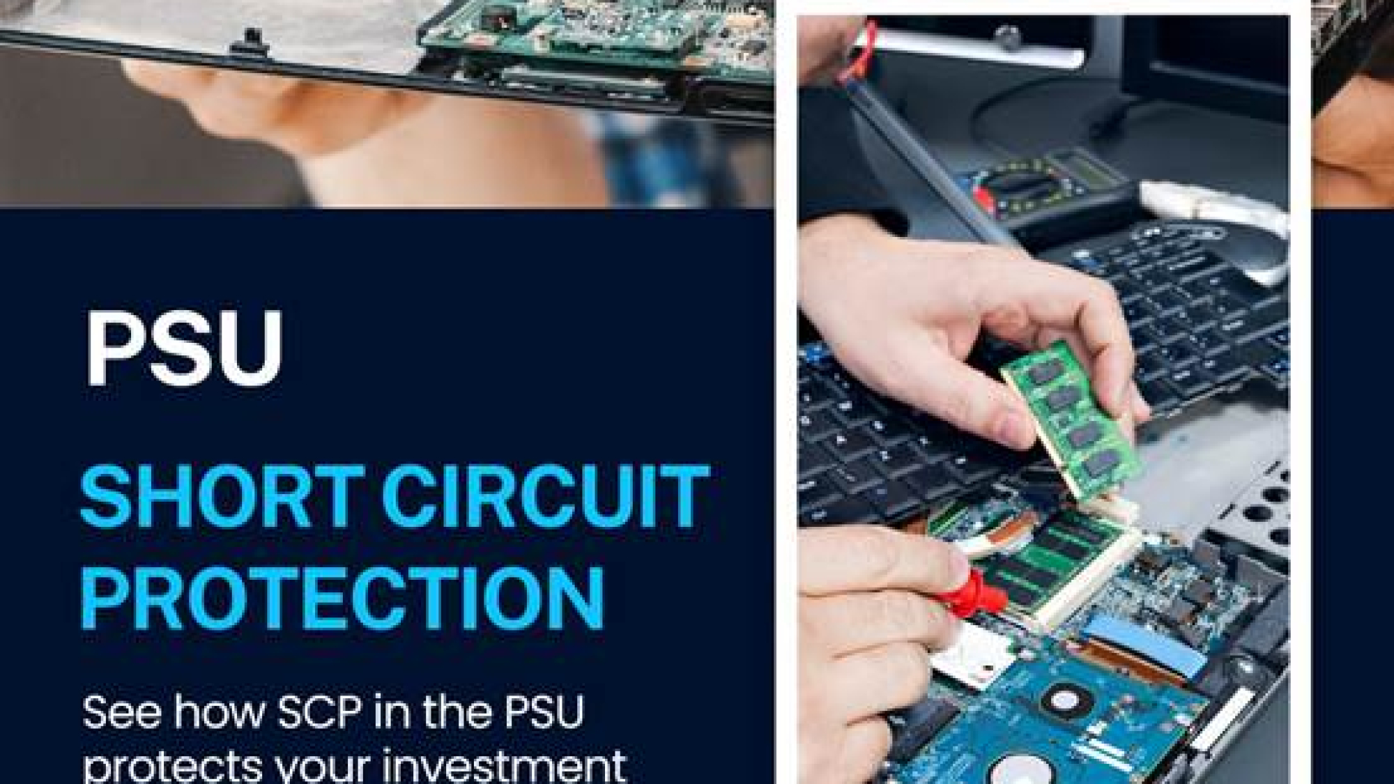 The short circuit protection of PSU