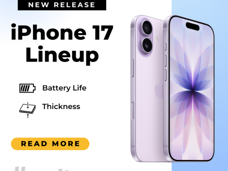 iPhone 17 Lineup battery and phone size