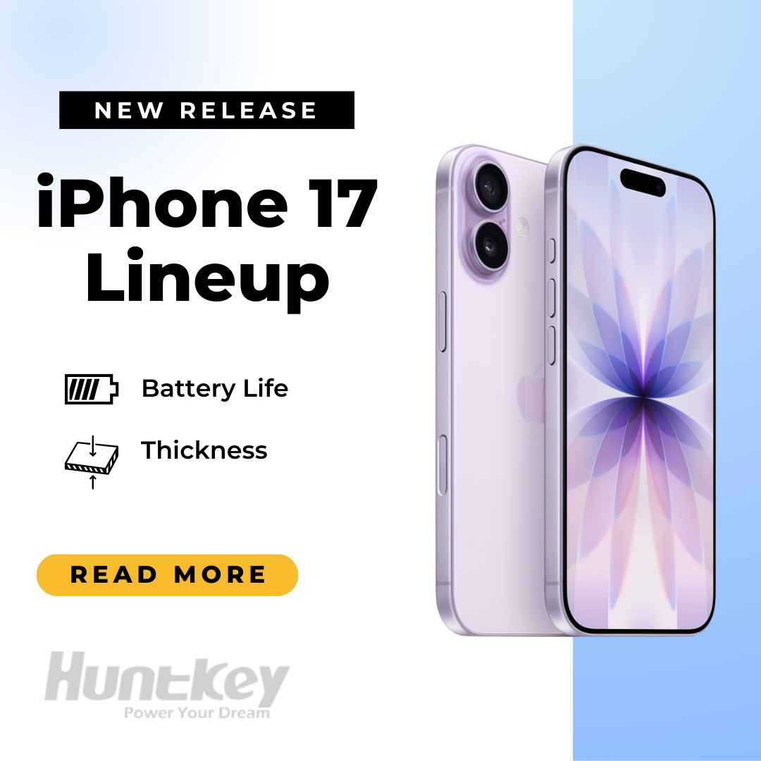 iPhone 17 Lineup battery and phone size
