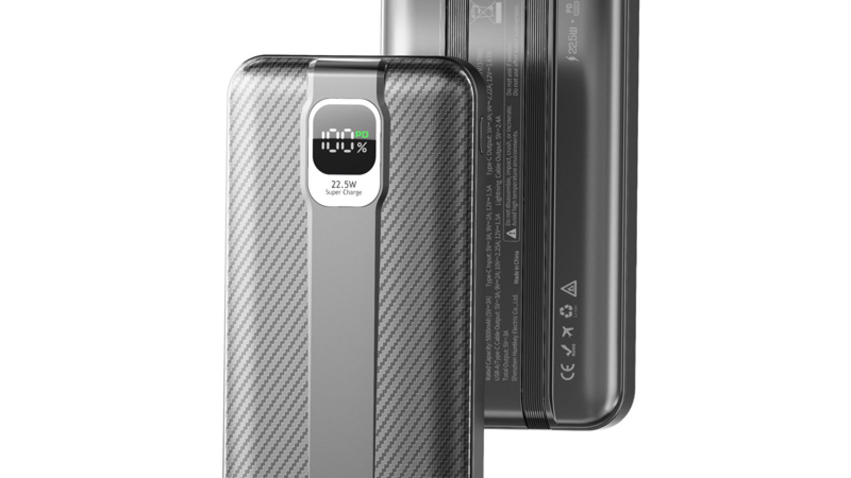 PL02-10K Power Bank with Built-in Cable