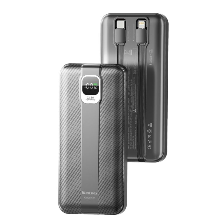 PL02-10K Power Bank with Built-in Cable