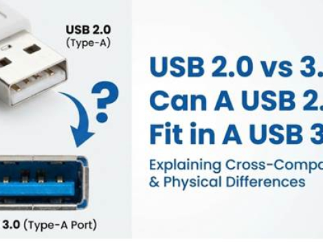 USB 2.0 vs 3.0: Can A USB 2.0 Fit in A USB 3.0?
