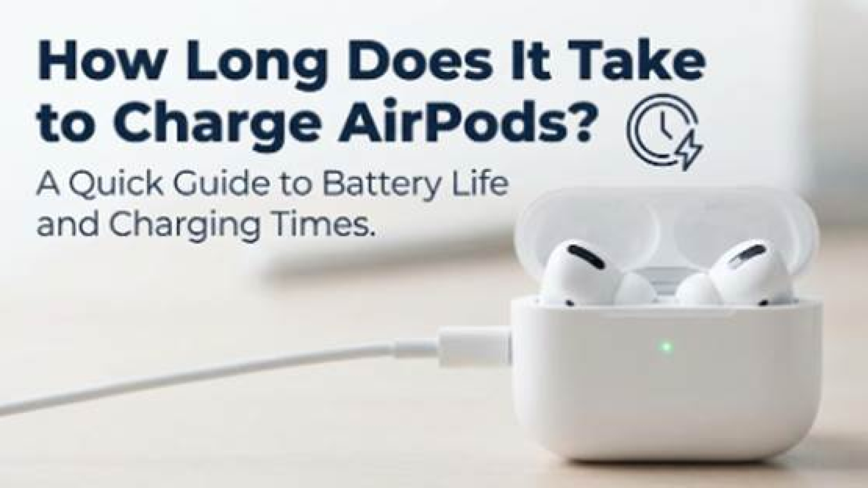 How long does it take to charge airpods